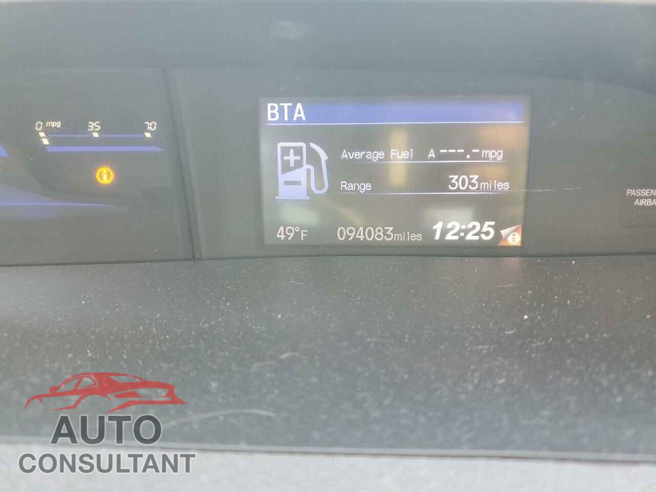 HONDA CIVIC 2012 - 2HGFB2F89CH301932