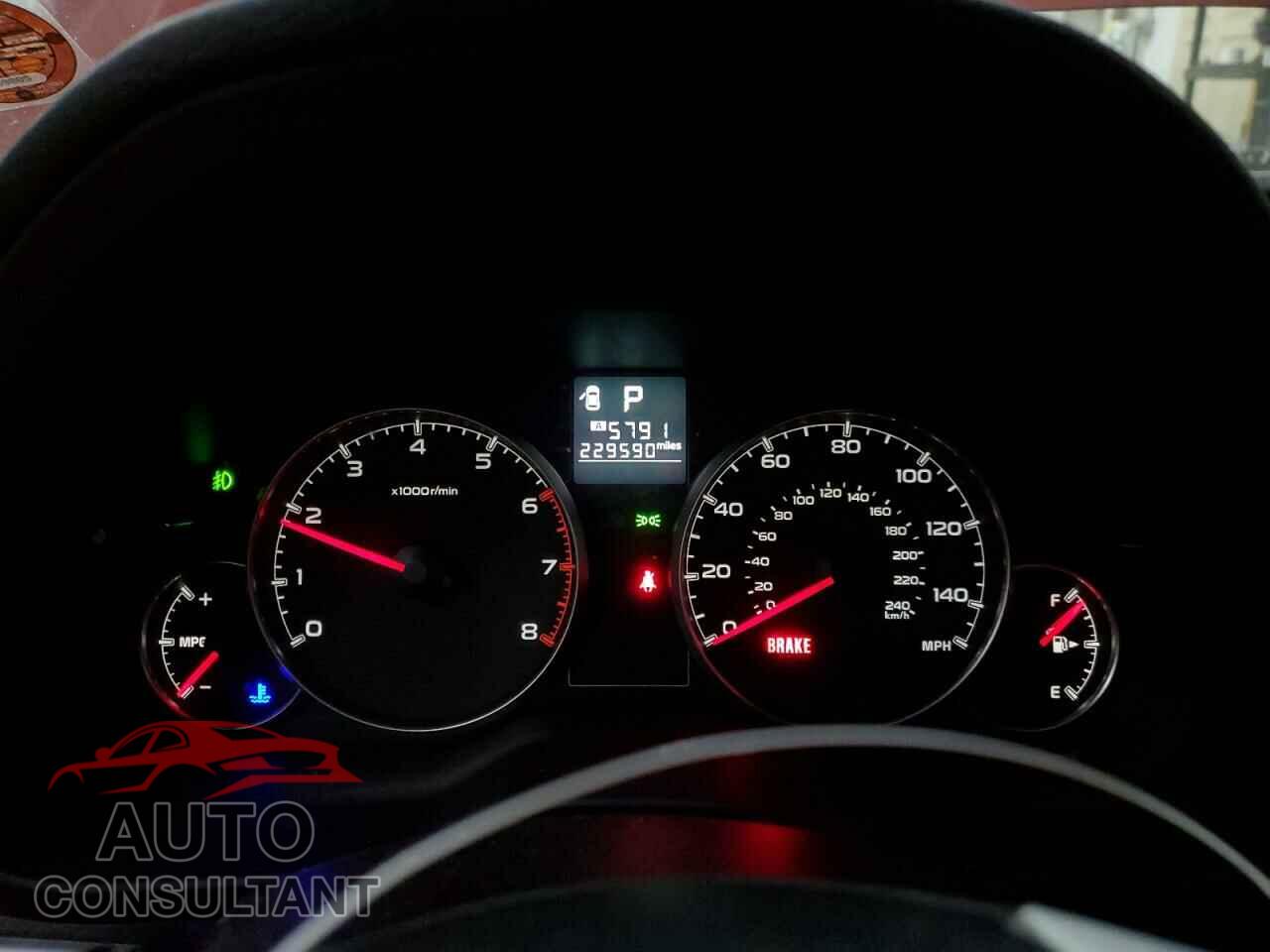 SUBARU OUTBACK 2014 - 4S4BRCCC8E3247435