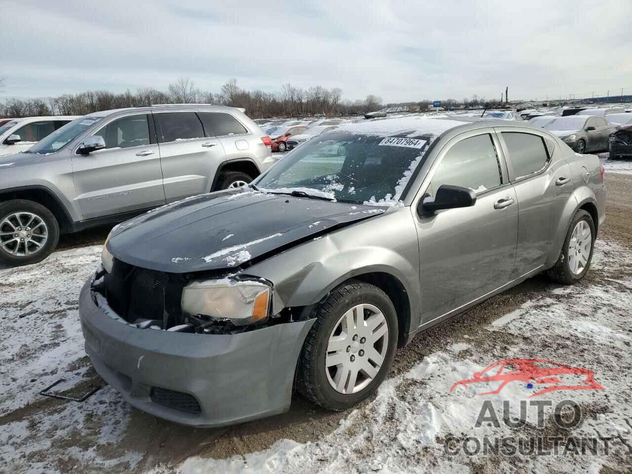 DODGE AVENGER 2013 - 1C3CDZAB3DN700727