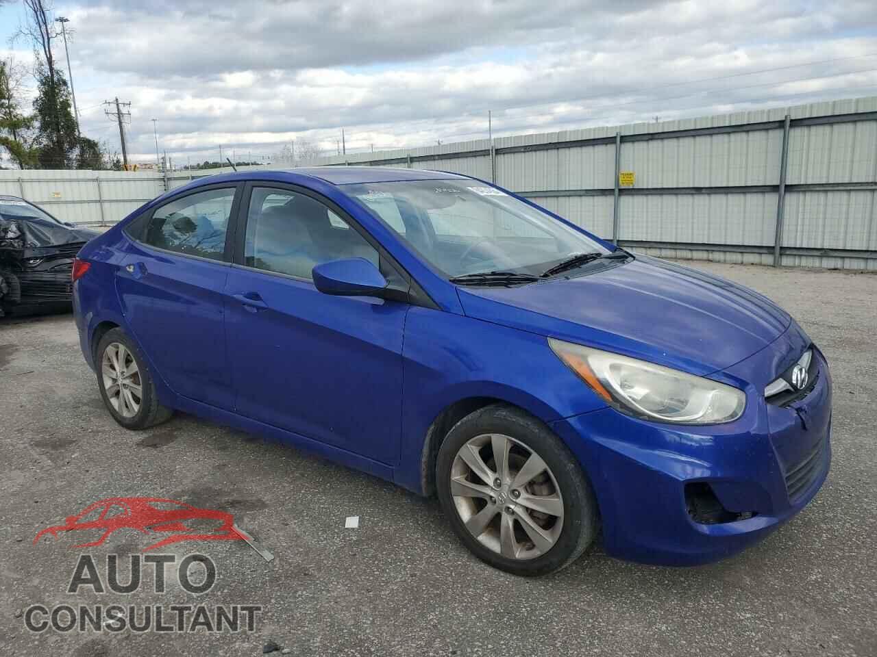 HYUNDAI ACCENT 2012 - KMHCU4AE2CU187060