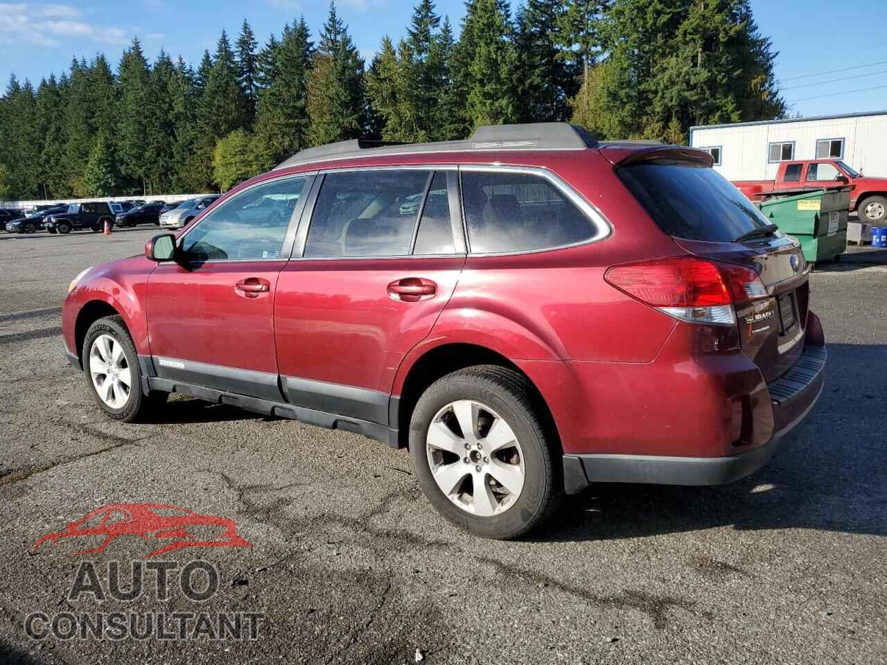 SUBARU OUTBACK 2011 - 4S4BRBGC7B3384009