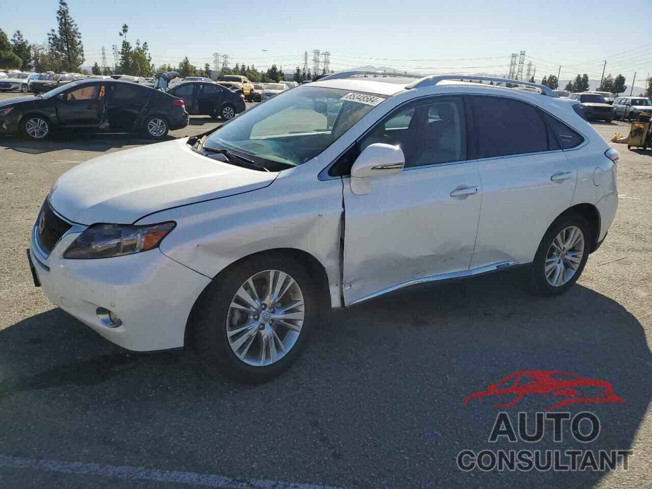LEXUS RX450 2012 - JTJBC1BA9C2429333