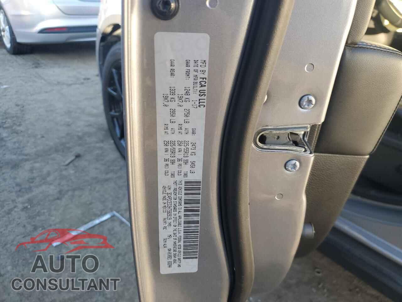 DODGE JOURNEY 2017 - 3C4PDCEG3HT582619