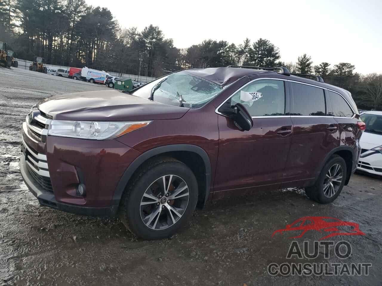 TOYOTA HIGHLANDER 2017 - 5TDBZRFH3HS480138