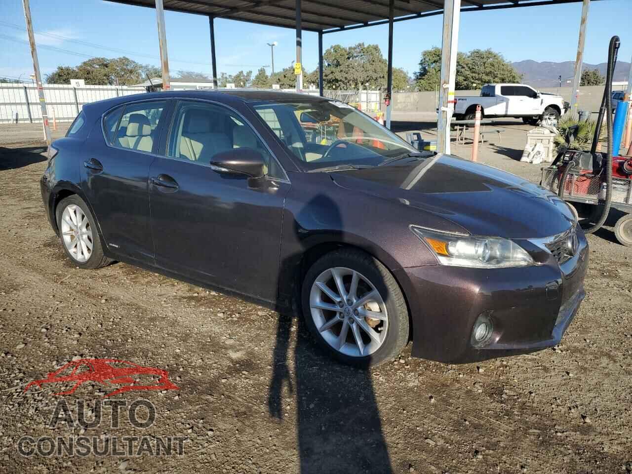 LEXUS CT 200 2011 - JTHKD5BH7B2004341
