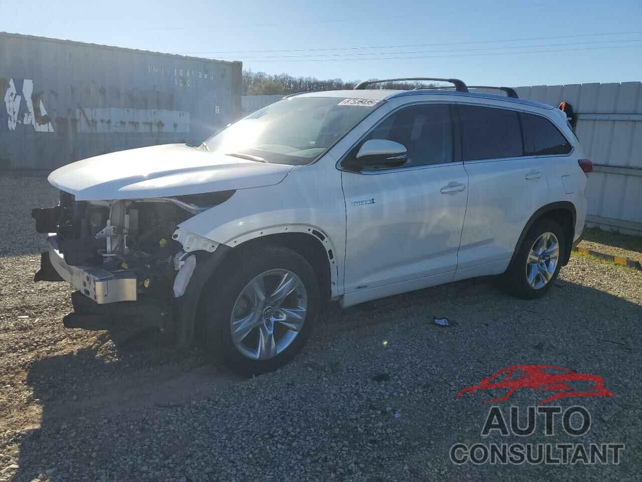 TOYOTA HIGHLANDER 2018 - 5TDDGRFH4JS040269