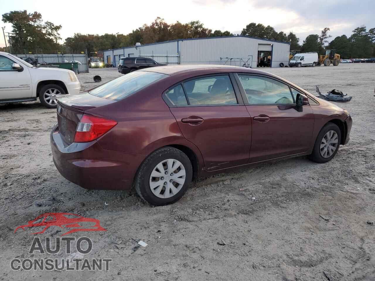 HONDA CIVIC 2012 - JHMFB2F55CS001171