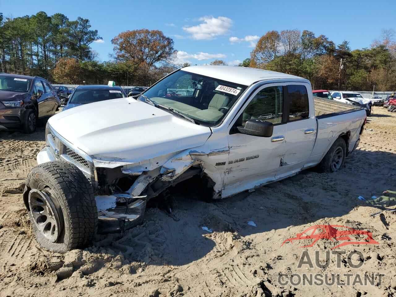 DODGE RAM 1500 2012 - 1C6RD7GT9CS180454