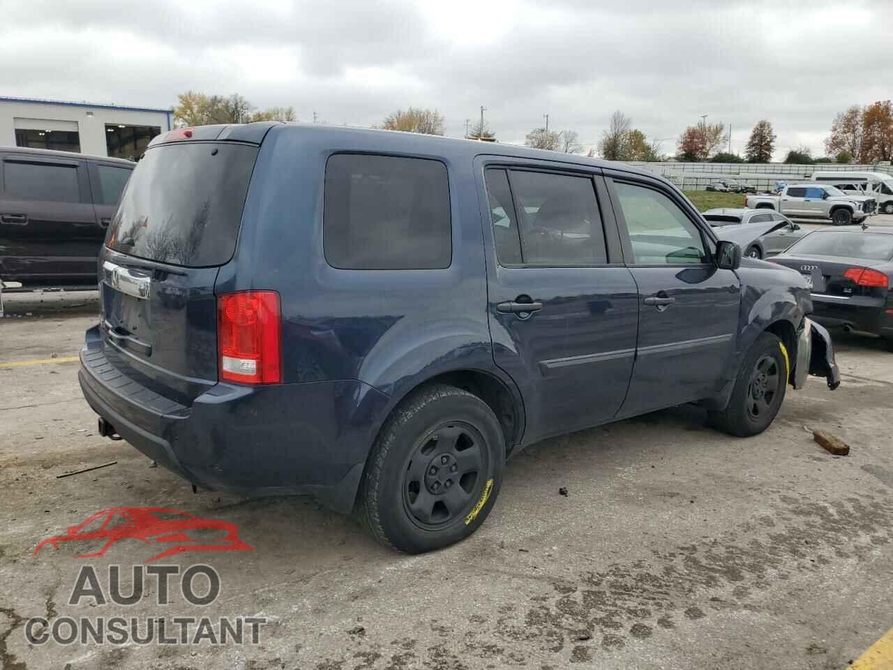 HONDA PILOT 2011 - 5FNYF3H29BB007607