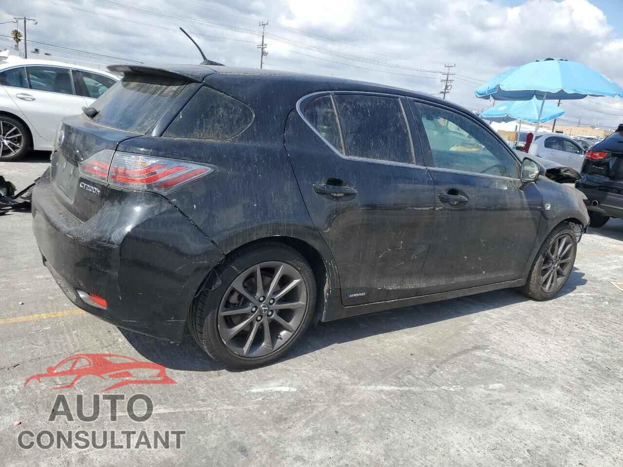 LEXUS CT 200 2012 - JTHKD5BH1C2102458