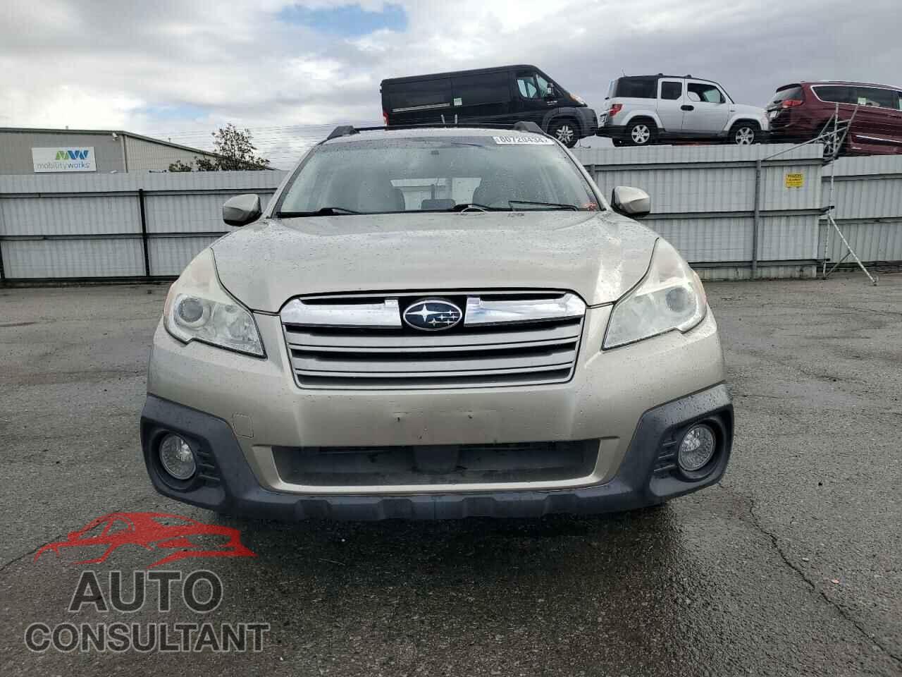 SUBARU OUTBACK 2014 - 4S4BRBCC5E3220719