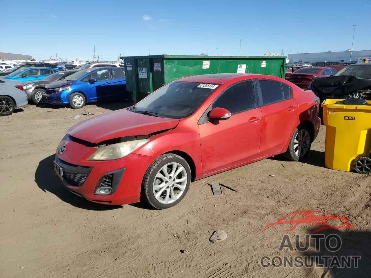 MAZDA MAZDA3 2010 - JM1BL1S56A1177002