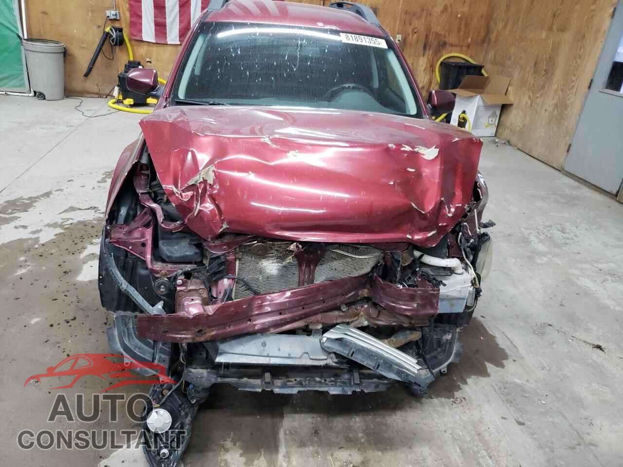 SUBARU OUTBACK 2012 - 4S4BRCCC6C3283251
