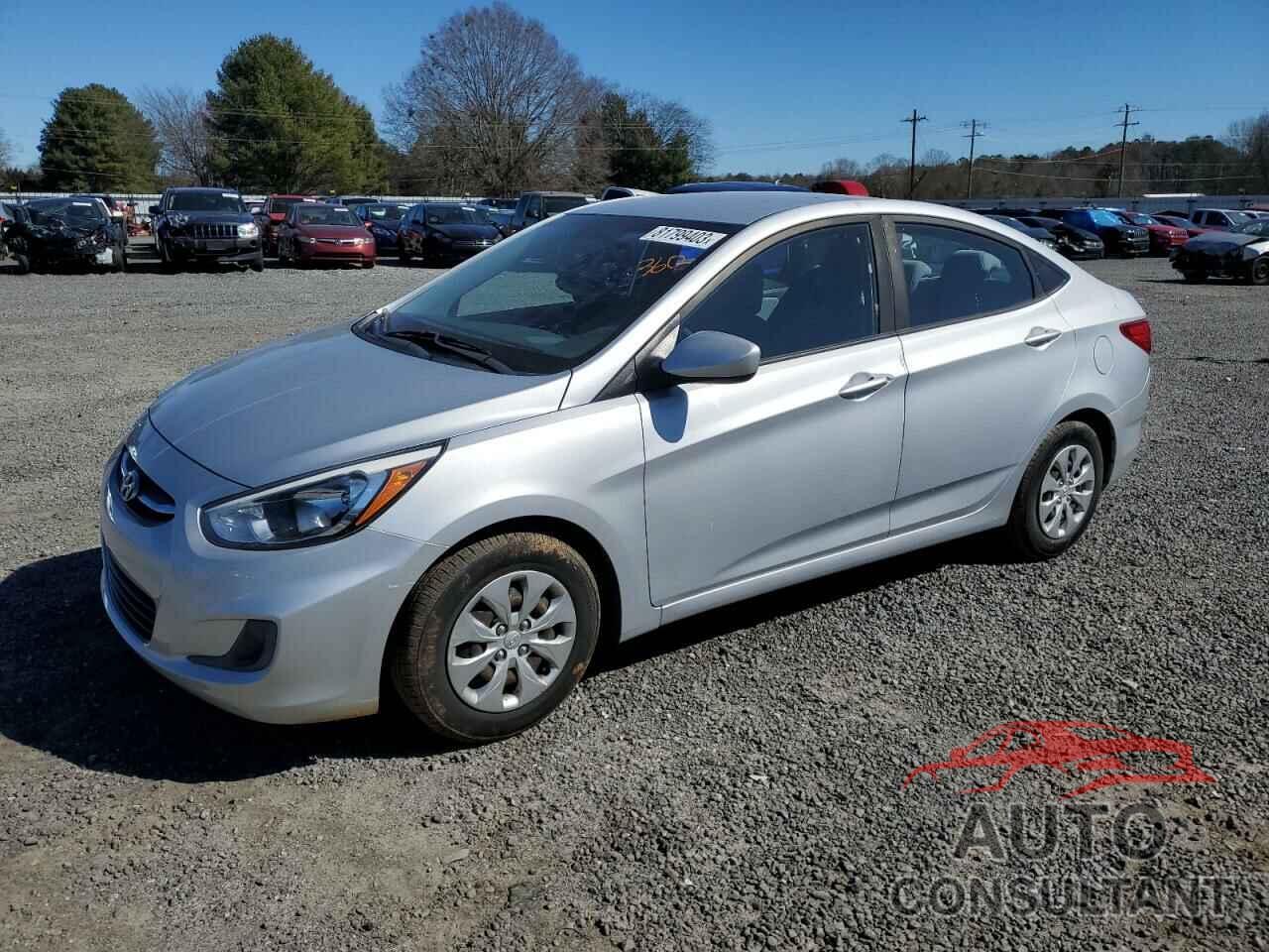 HYUNDAI ACCENT 2017 - KMHCT4AE0HU282016