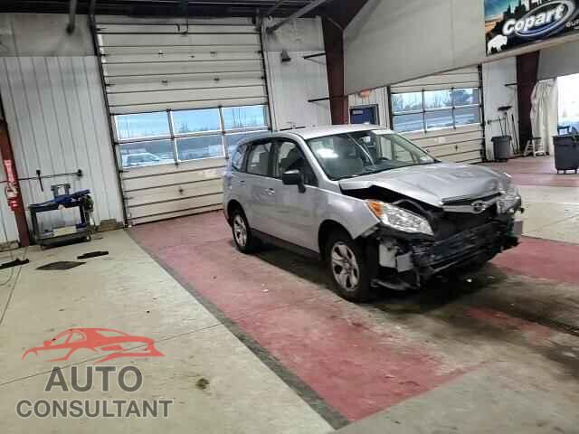 SUBARU FORESTER 2016 - JF2SJAAC5GH543099
