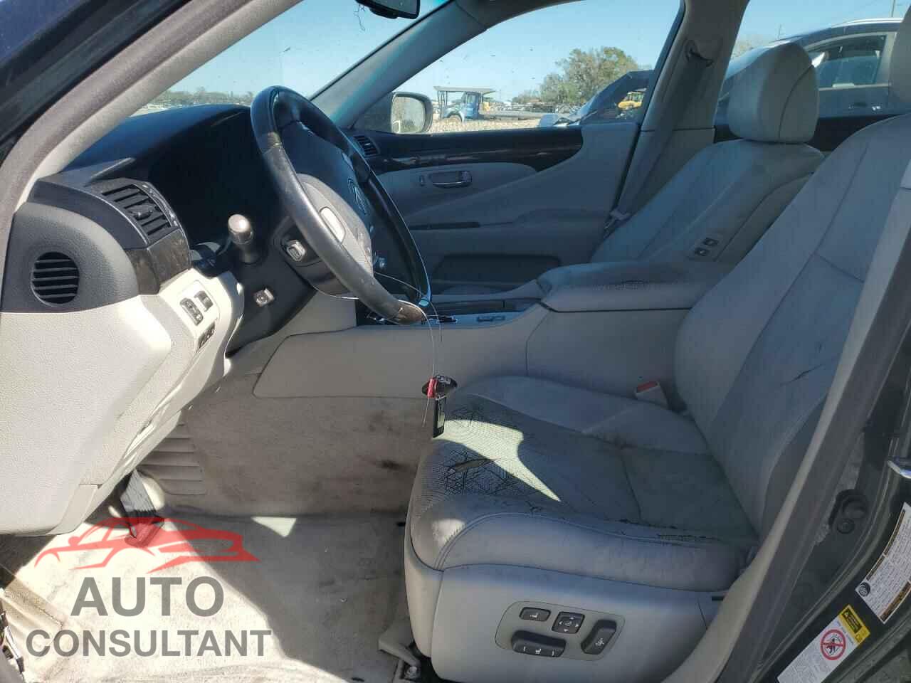 LEXUS LS460 2011 - JTHBL5EF6B5104278