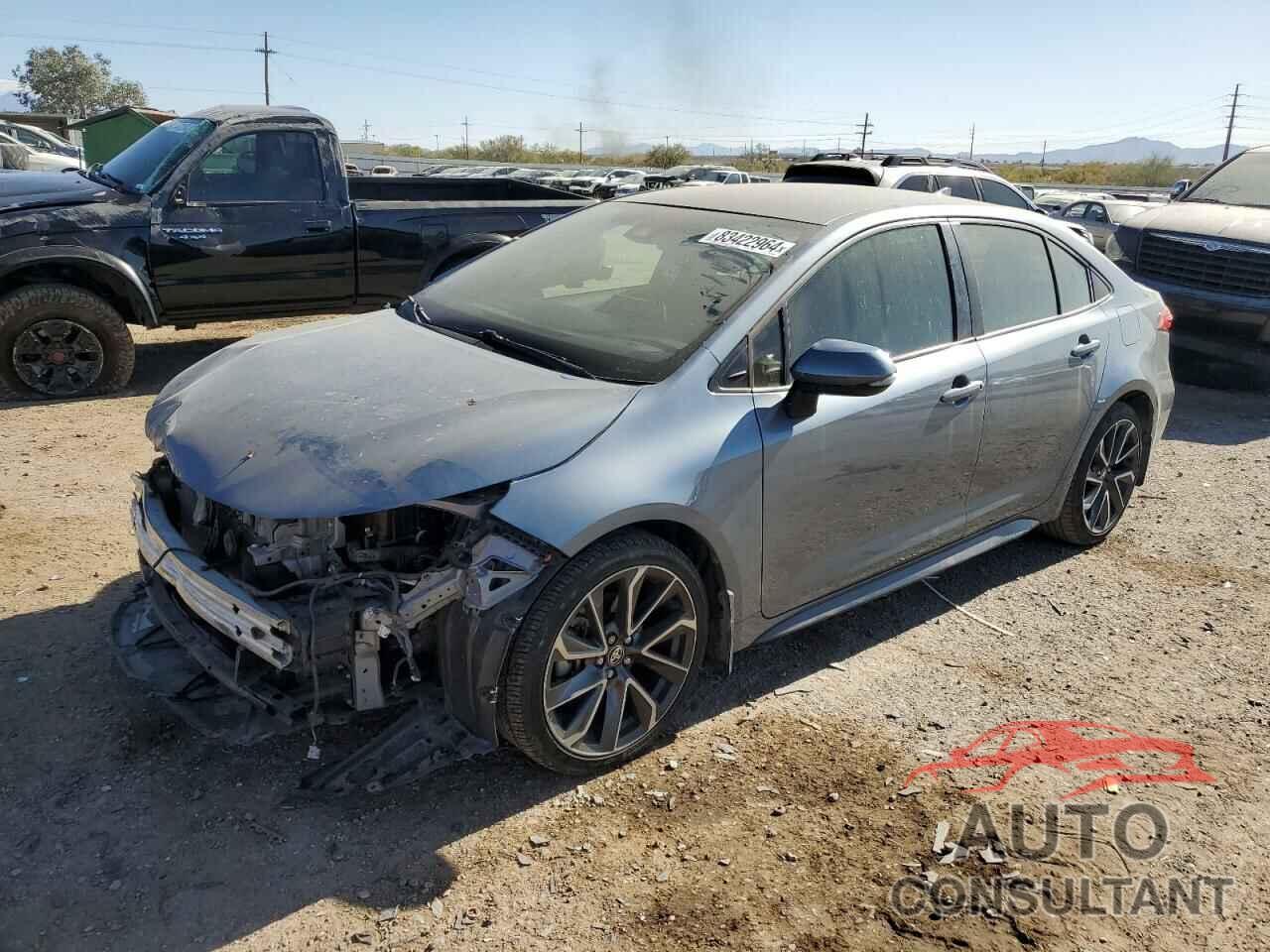 TOYOTA COROLLA 2021 - JTDS4MCEXMJ068687