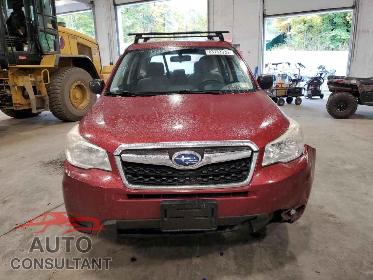 SUBARU FORESTER 2014 - JF2SJAAC9EH458652