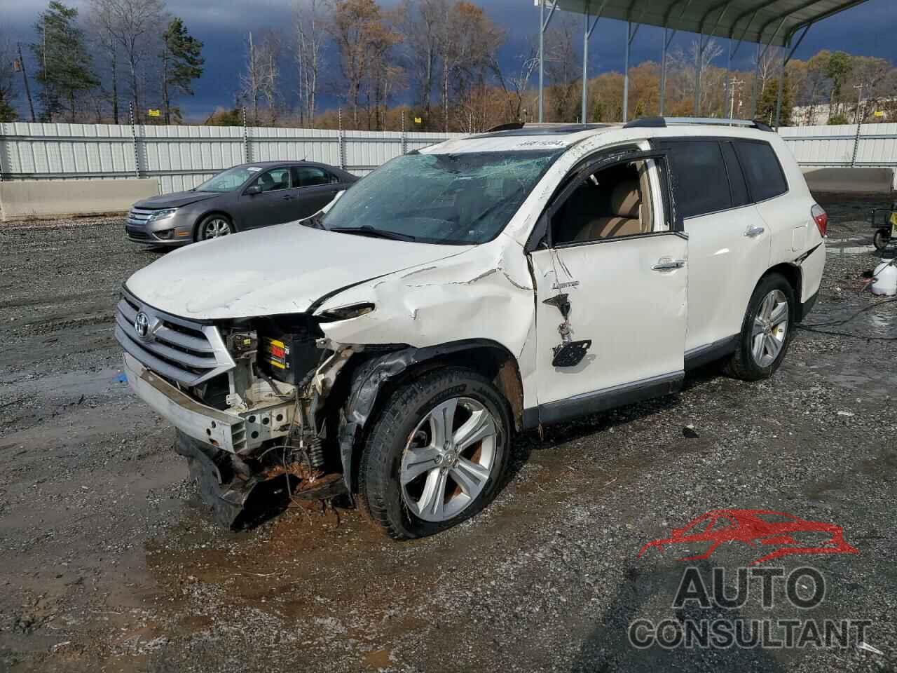 TOYOTA HIGHLANDER 2013 - 5TDYK3EH8DS100332