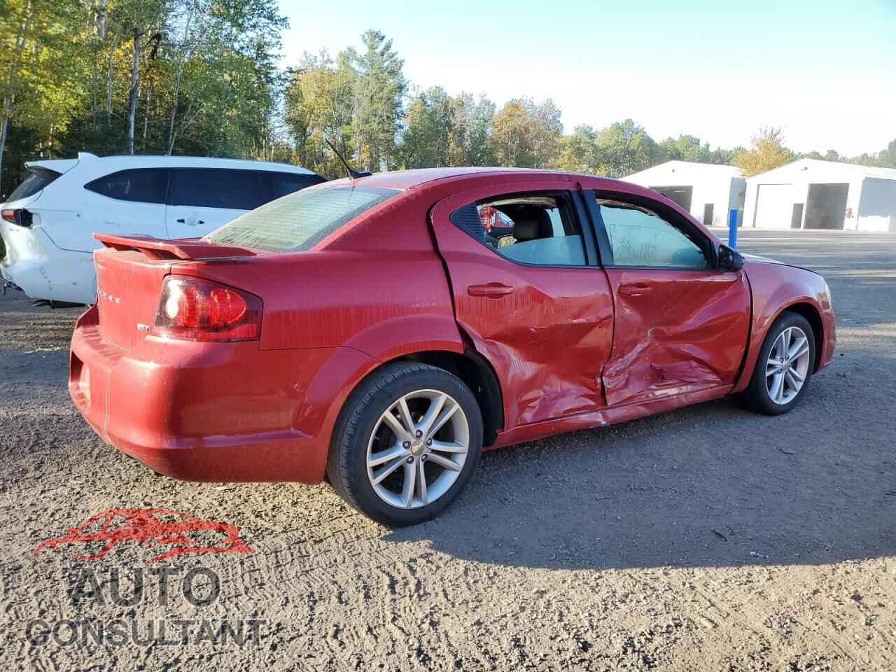 DODGE AVENGER 2013 - 1C3CDZCB0DN759456