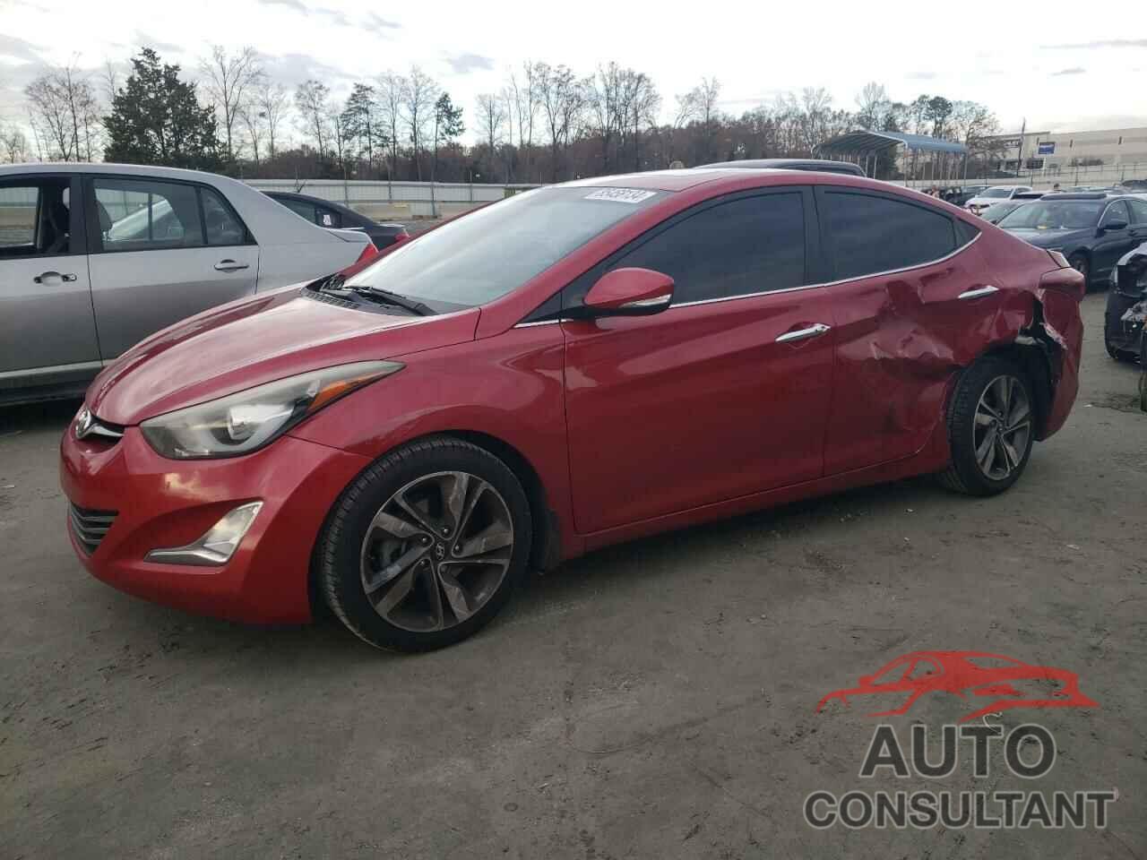 HYUNDAI ELANTRA 2014 - KMHDH4AE8EU156715