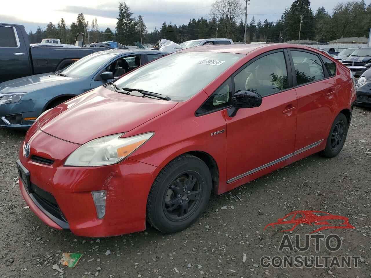 TOYOTA PRIUS 2012 - JTDKN3DUXC1595804