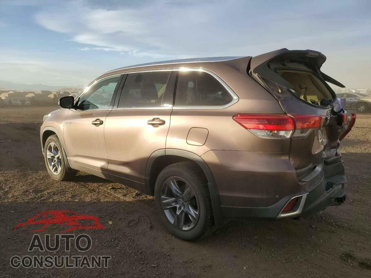 TOYOTA HIGHLANDER 2017 - 5TDDGRFH3HS021092