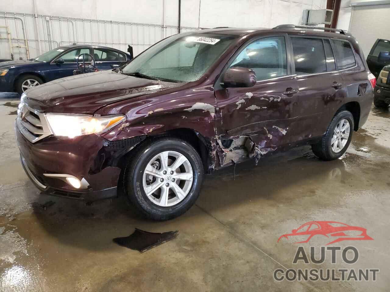 TOYOTA HIGHLANDER 2013 - 5TDBK3EH4DS265445