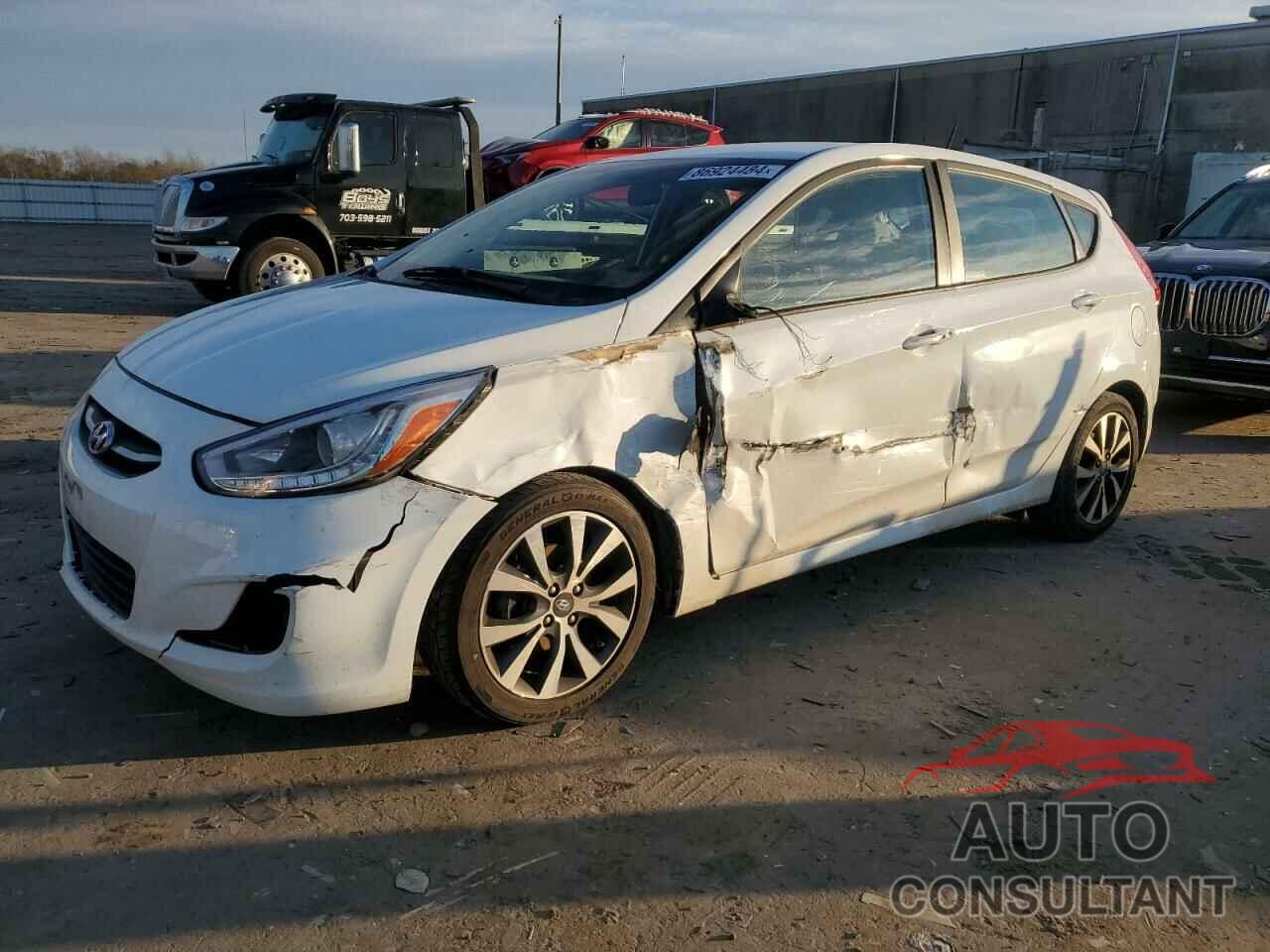 HYUNDAI ACCENT 2017 - KMHCU5AE9HU351322