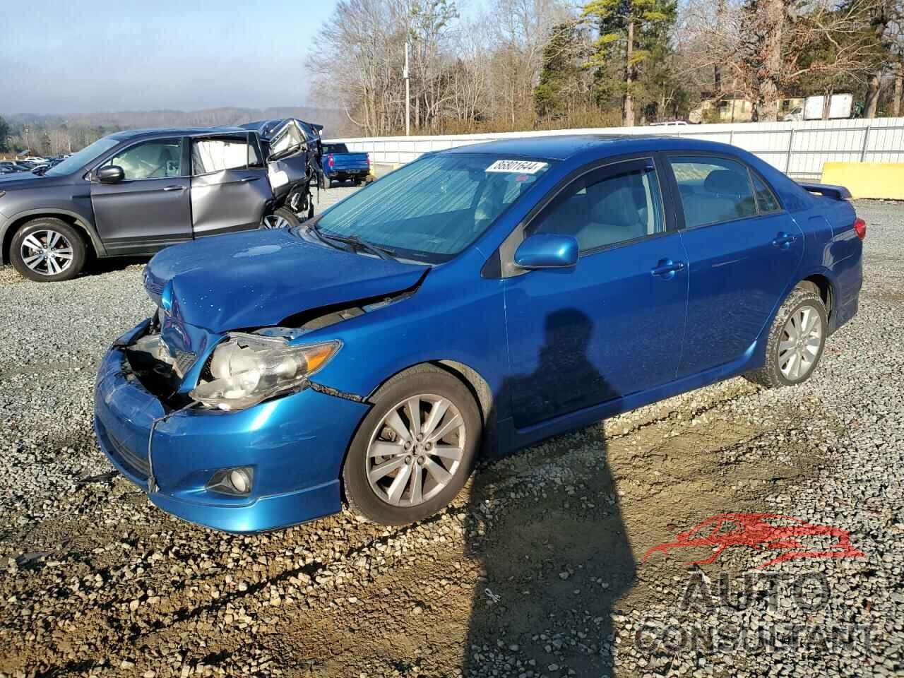 TOYOTA COROLLA 2010 - 2T1BU4EEXAC488888