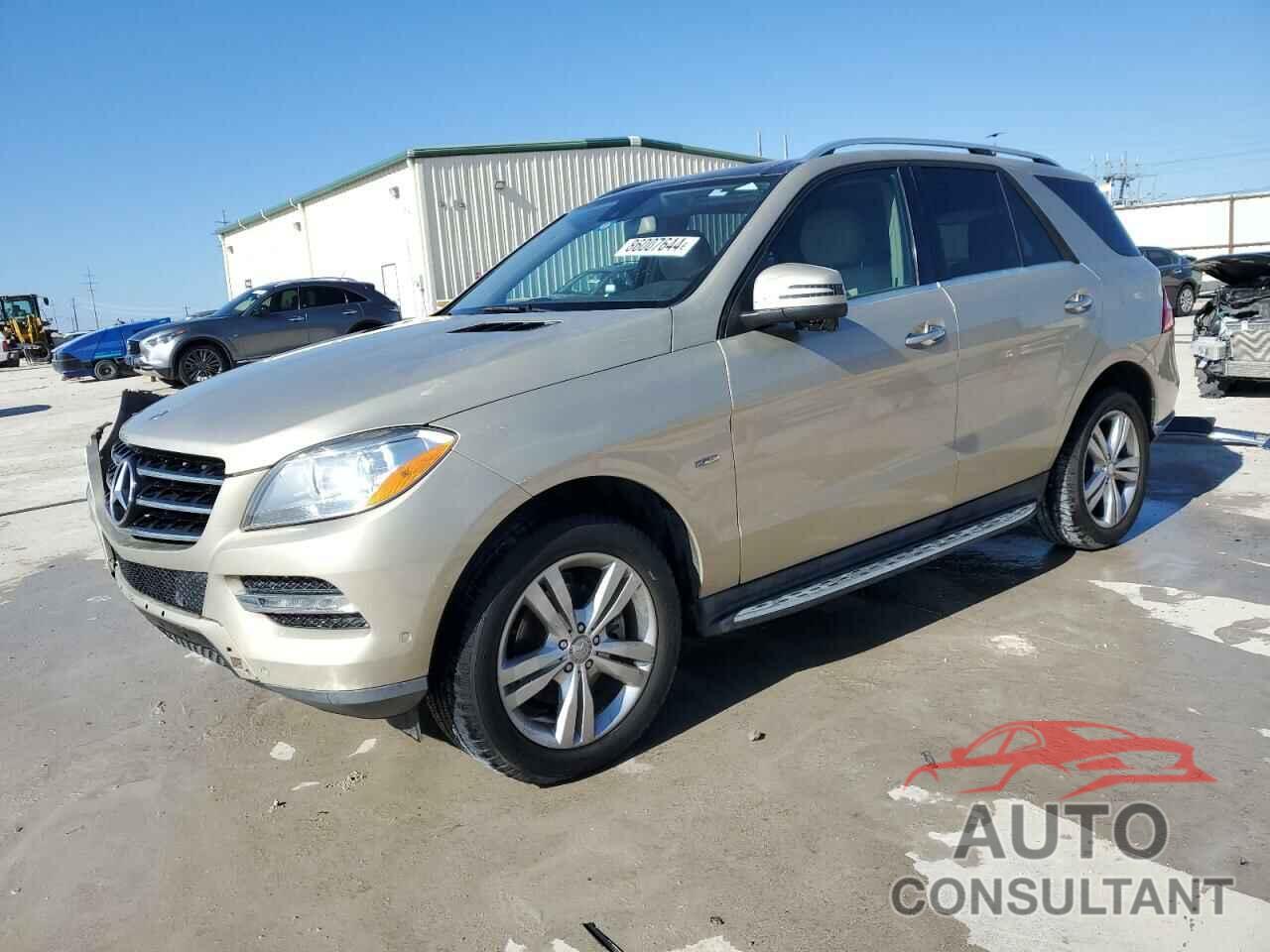 MERCEDES-BENZ M-CLASS 2012 - 4JGDA5HB3CA027690