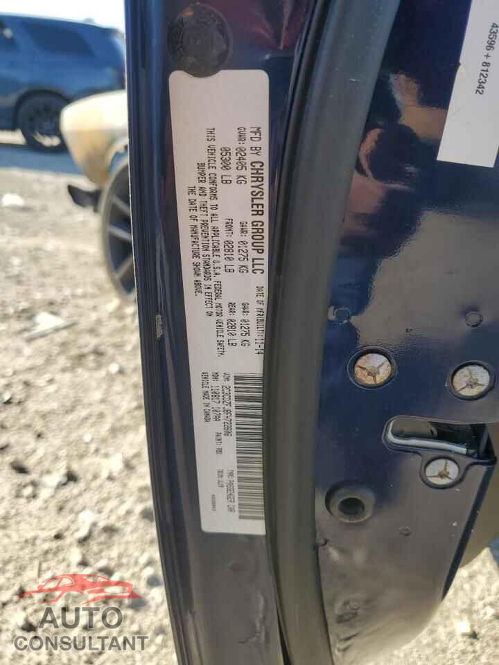 DODGE CHALLENGER 2015 - 2C3CDZFJ8FH722606