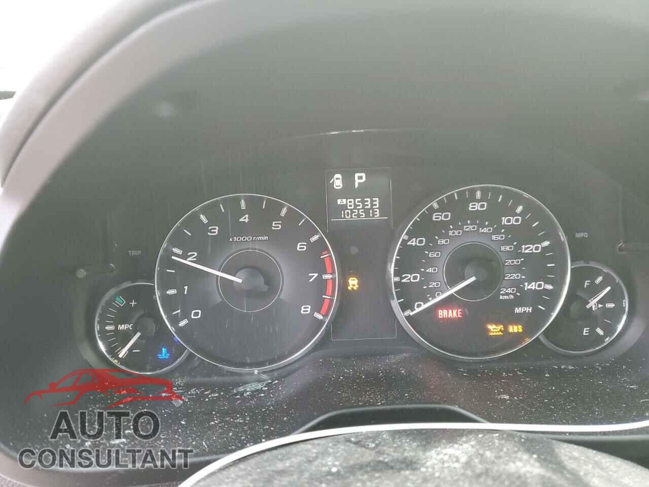 SUBARU OUTBACK 2012 - 4S4BRBCC8C3282905