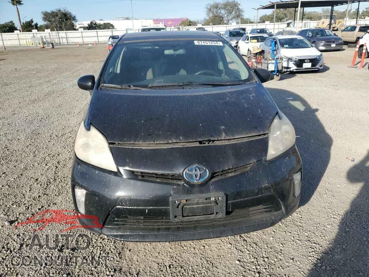 TOYOTA PRIUS 2012 - JTDKN3DU9C5530452