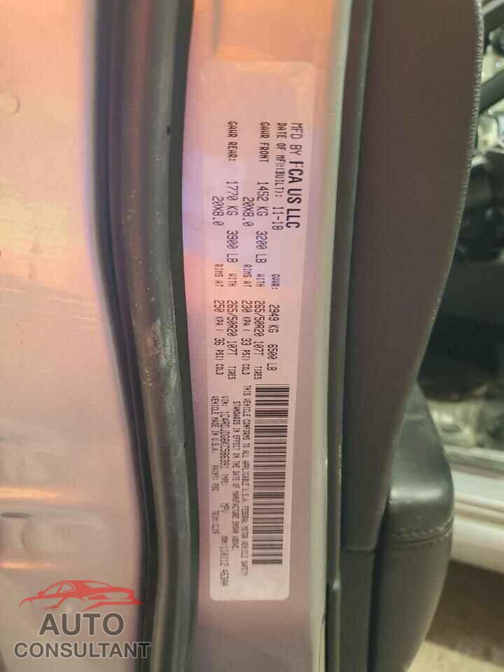 DODGE DURANGO 2019 - 1C4RDJDG6KC586391