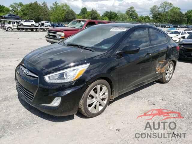 HYUNDAI ACCENT 2014 - KMHCU4AE4EU768191