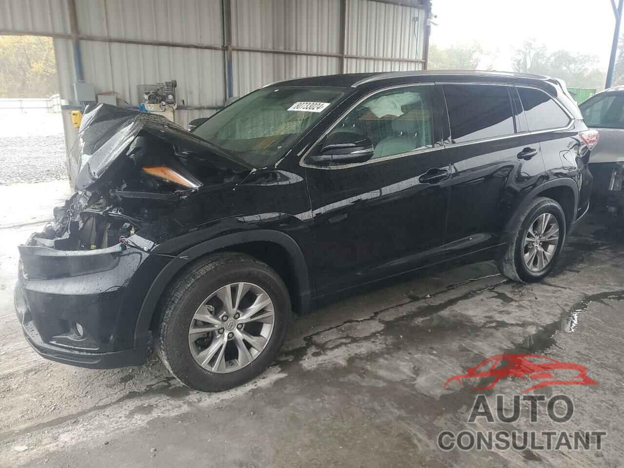 TOYOTA HIGHLANDER 2015 - 5TDKKRFH4FS056789