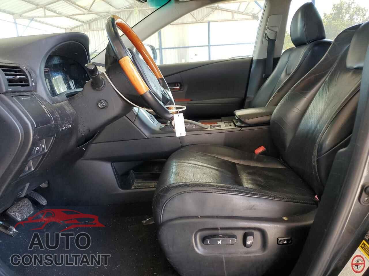 LEXUS RX350 2010 - 2T2BK1BA8AC063395