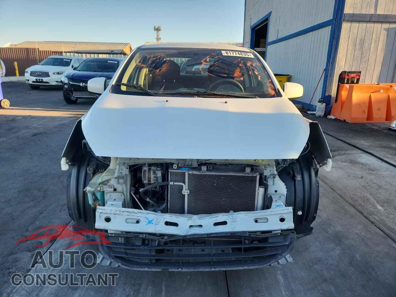 MITSUBISHI MIRAGE 2017 - ML32F3FJ2HHF12693