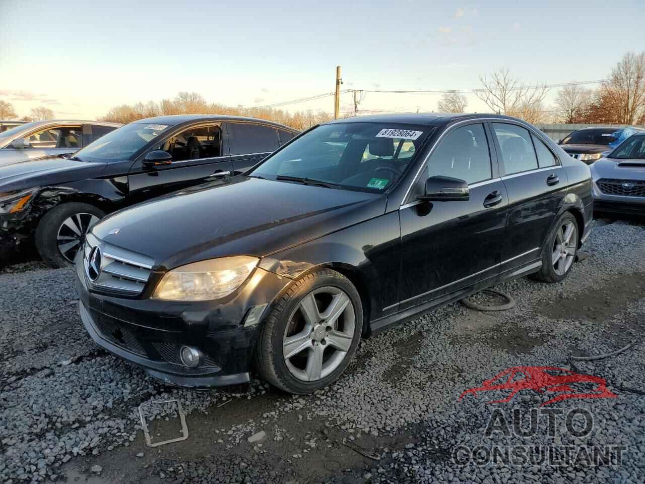 MERCEDES-BENZ C-CLASS 2010 - WDDGF8BB0AR093518