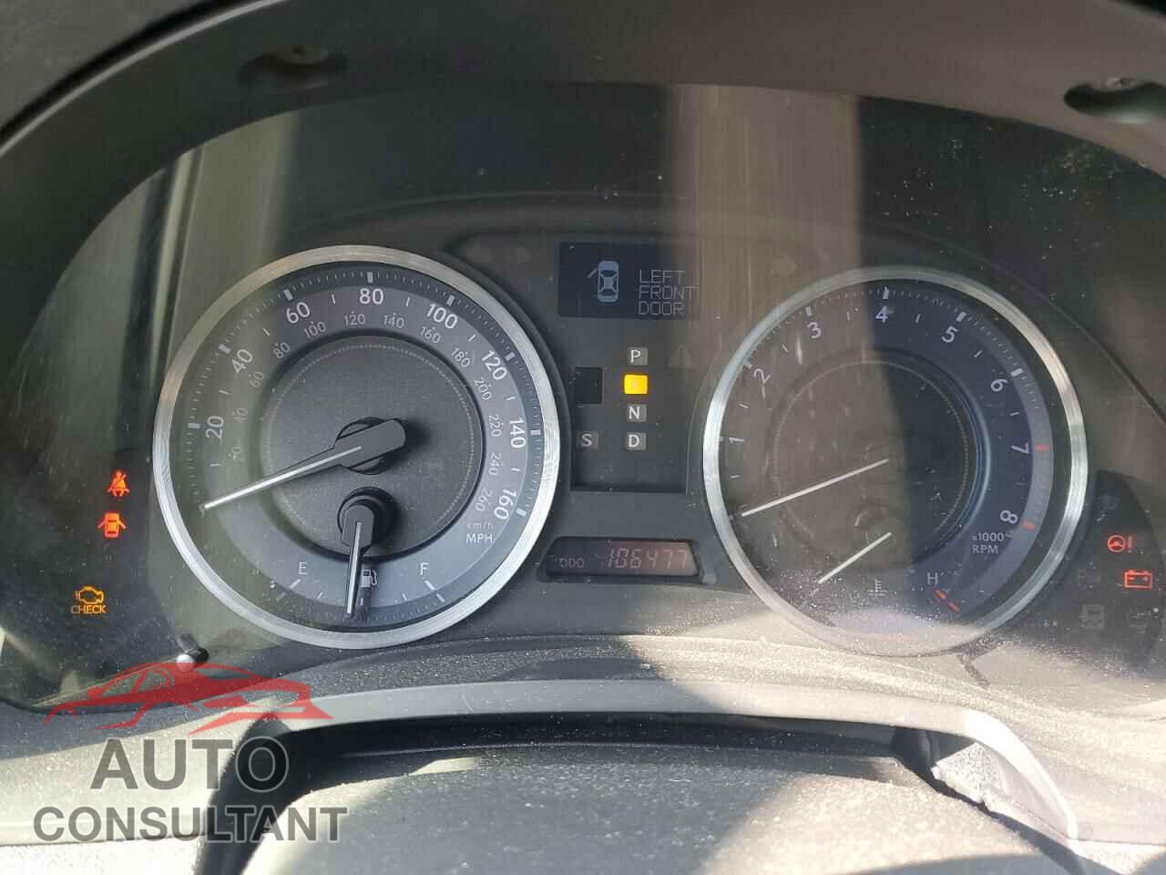 LEXUS IS 2011 - JTHBF5C22B5140881