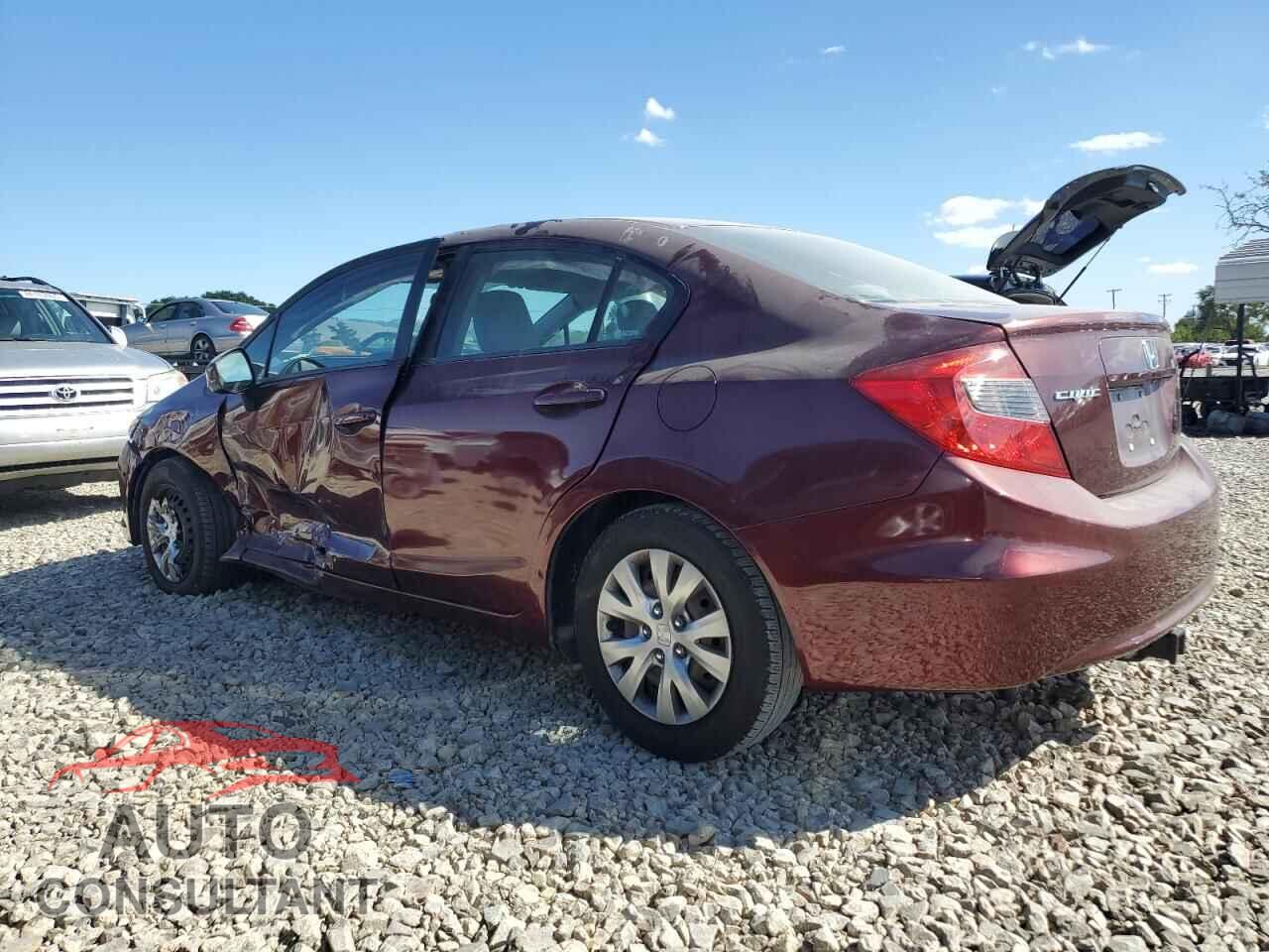 HONDA CIVIC 2012 - 19XFB2F53CE347742