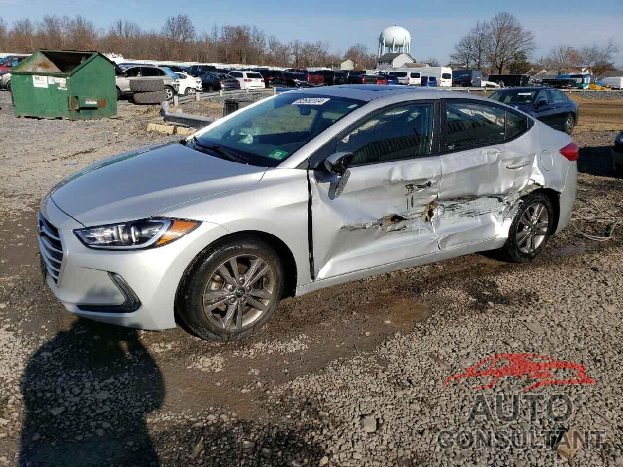 HYUNDAI ELANTRA 2018 - 5NPD84LF0JH270416