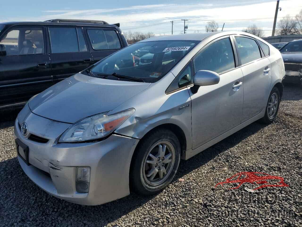 TOYOTA PRIUS 2010 - JTDKN3DU9A0088735