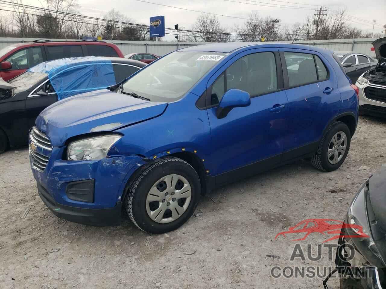 CHEVROLET TRAX 2016 - KL7CJKSB4GB671039