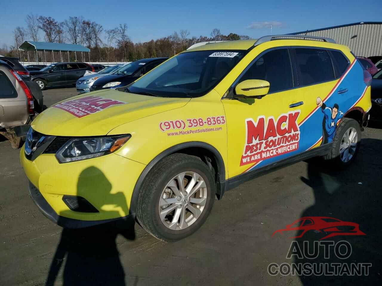 NISSAN ROGUE 2016 - KNMAT2MT4GP687688
