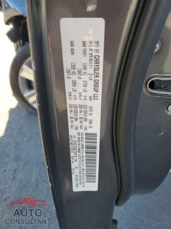 DODGE JOURNEY 2014 - 3C4PDCDG6ET224735