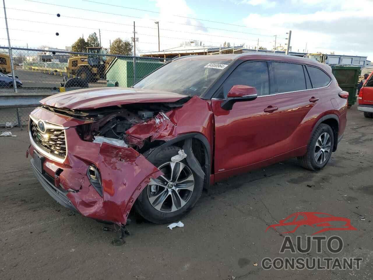 TOYOTA HIGHLANDER 2022 - 5TDGBRCH0NS543478