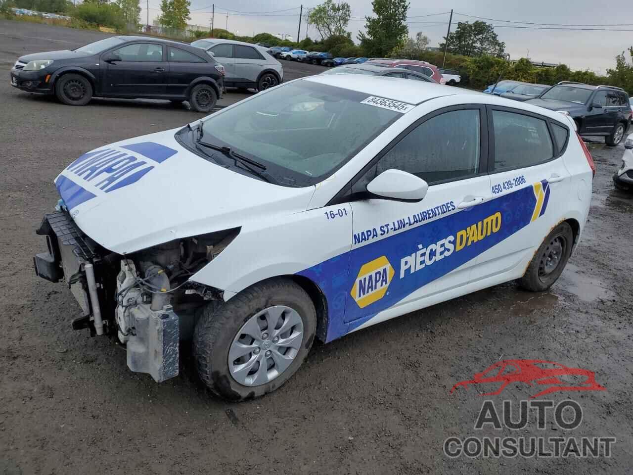 HYUNDAI ACCENT 2016 - KMHCT5AE0GU302754