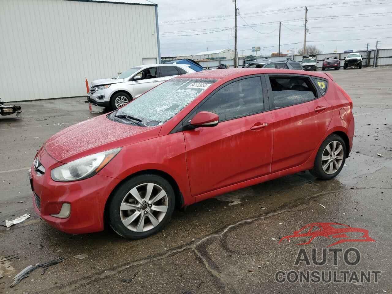 HYUNDAI ACCENT 2013 - KMHCU5AE3DU078355